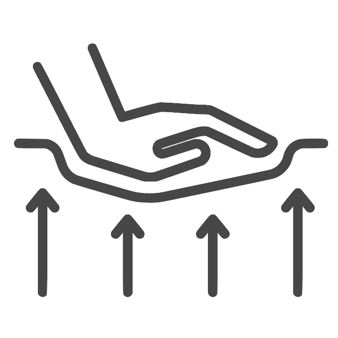 Adaptability of the ergonomic pillow sleepit